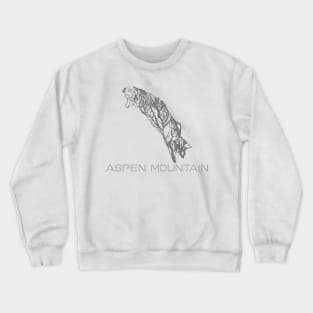 Aspen Mountain Resort 3D Crewneck Sweatshirt